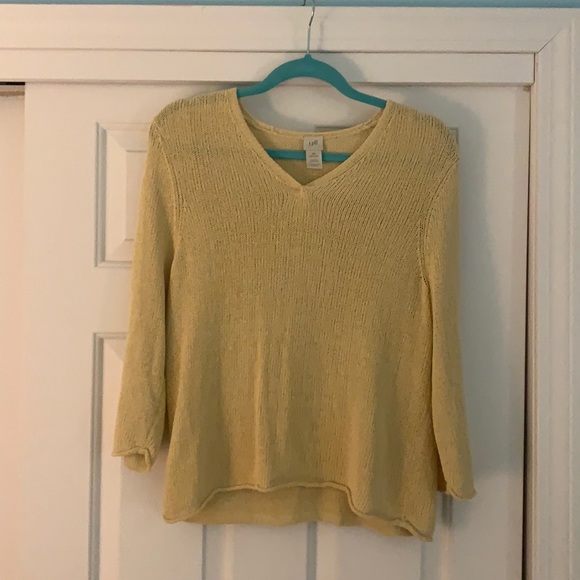 J.Jill Silk Blend Petite Sweater - Picture 1 of 3